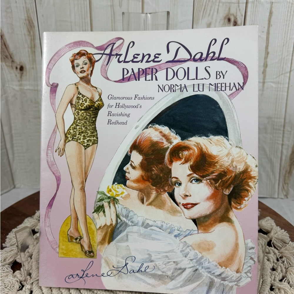 Paper Dolls by Norma Lu Meehan - Vintage Pink Collectible